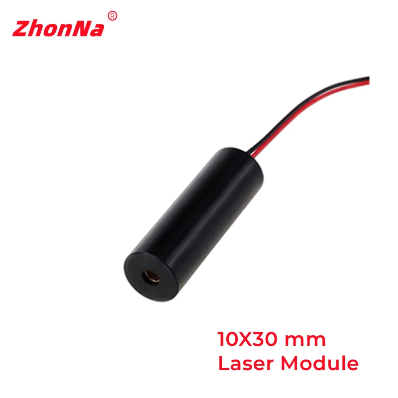 450nm BlueDot LaserModul Eingeben DC 3V-5V10X30mm Metall BronzeHead Ziel Photoelektrische Quelle manufacturerFree Anpassung 80mW