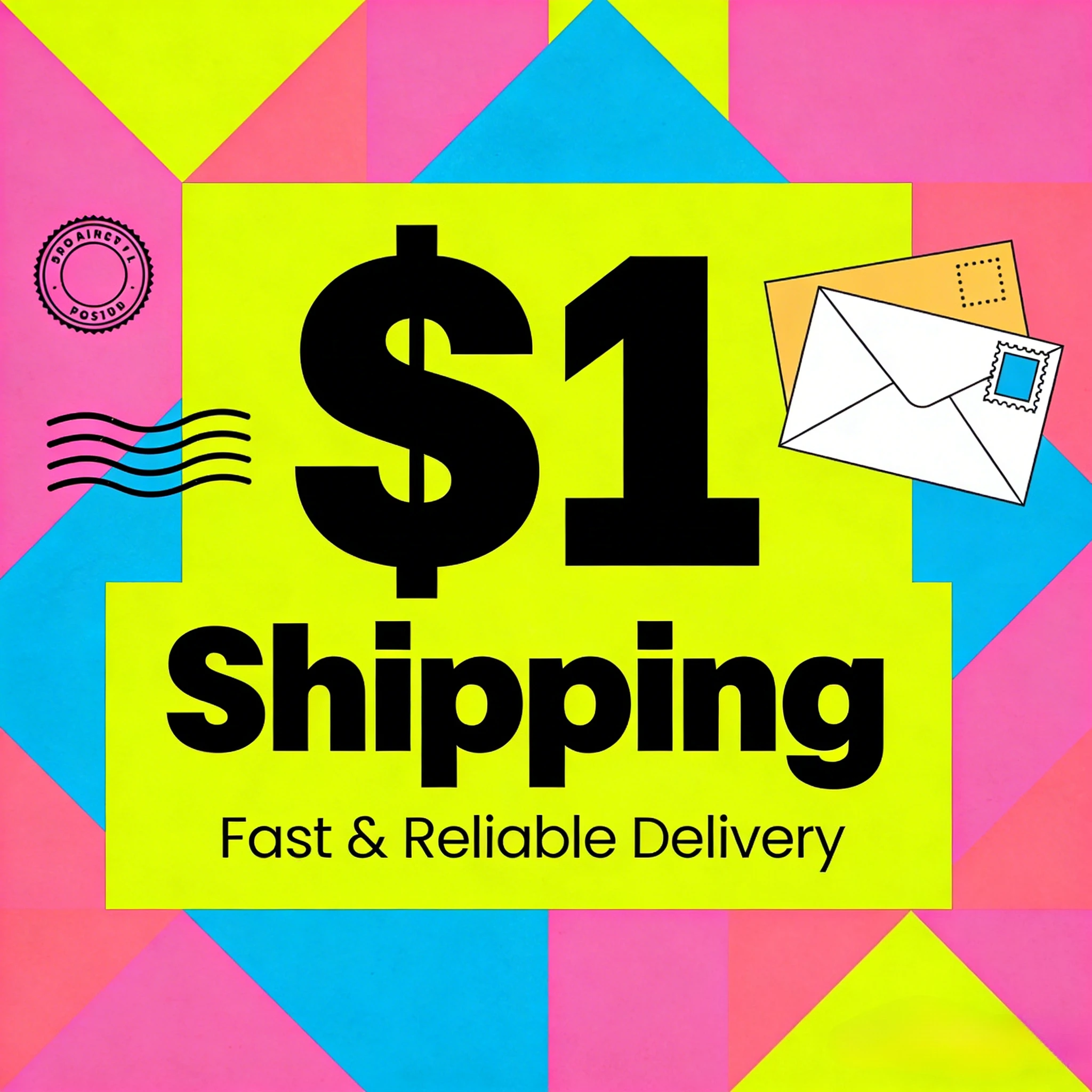 Pague más por el costo de envío de su pedido $1