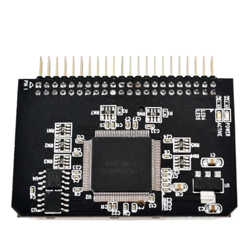 Adapter 2,5-calowa karta SD na IDE, konwerter kart pamięci SDHC/SDXC na laptopa HDD 44-pinowy męski port HDD Riser Card