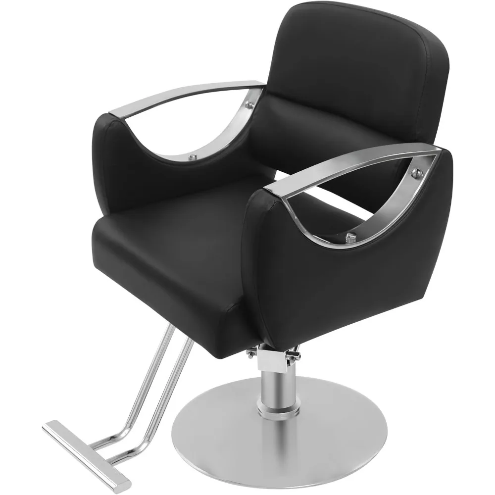 

Barber Chair Salon Chair for Hair Stylist Adjustable Hydraulic Styling Chair Rolling Swivel for Salon Barbershop Tattoo Shampoo