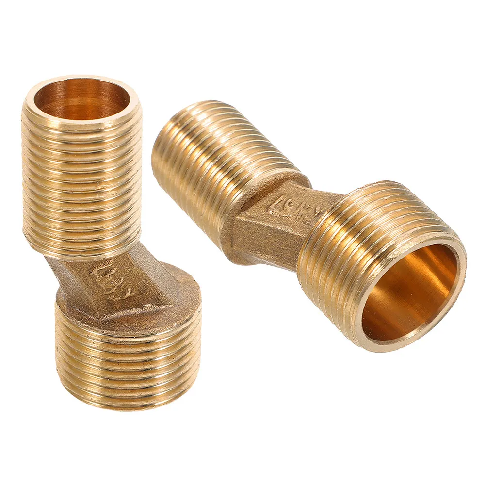2Pcs Bent Eccentric Screw Curved Foot Adapter Tub Spout Diverter Faucet Connector Bathtub Plumbing Supplies