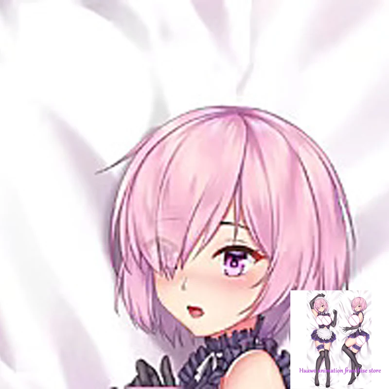 

Dakimakura Anime Pillow Case Maid Outfit Pillow Cover Halloween Christmas Decoration 2023