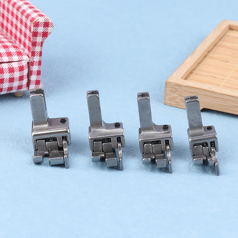 Prensatelas de elevación de doble compensación 211-13/14/15/16 con pies guía para accesorios de máquinas de coser industriales, 1 ud.