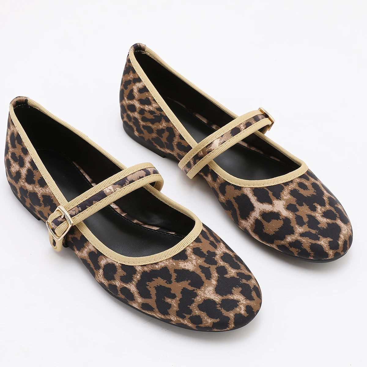 

Women's Mary Jane Fashion Round Toe Ballet Shoes Comfortable Ankle Strap Slip On Dress Flats