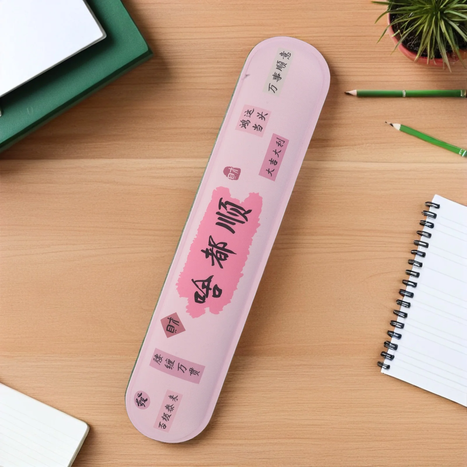 

Ergonomic Design Mouse Wrist Pad Memory Foam Core with Breathable Fabric Cover Ideal for Office Work Home Study Extended Use