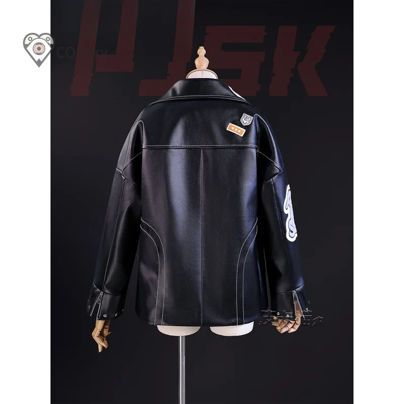 

Shinonome Akito Project Sekai Colorful Stage! Косплей Костюм Хэллоуин Рождество красивые мужчины женщины кожаная куртка униформа