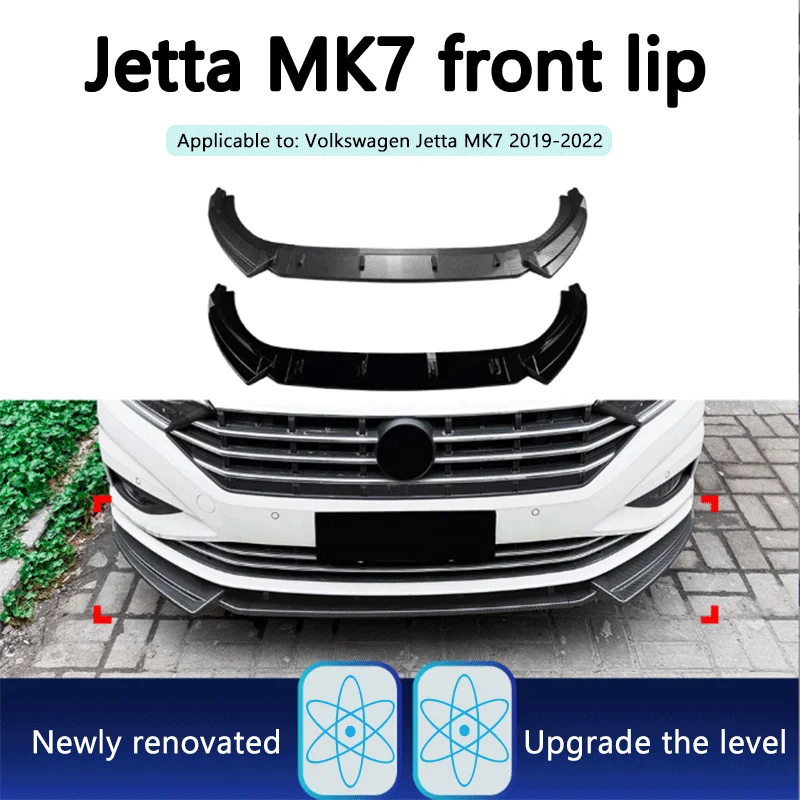 

Suitable for Volkswagen Sagitar overseas version Jetta MK7 2019-2022 front lip front shovel turbulence surround modification