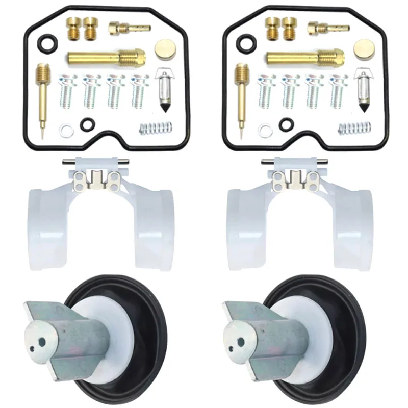 For Kawasaki GPZ500S 1987-2003 GPZ500 GPZ 500 S 500S Motorcycle Carburetor Repair Kit float plunger diaphragm