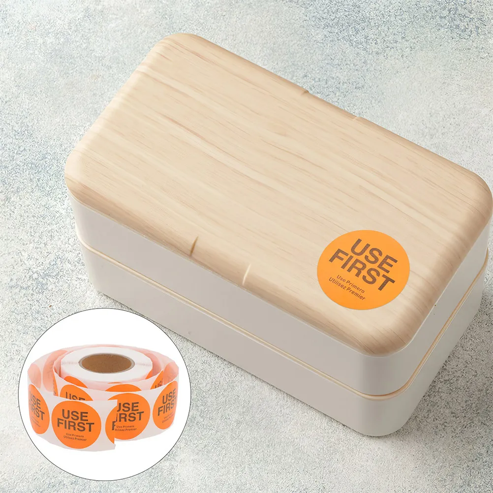 

4 Rolls Use First Stickers Food Service Labels Restaurant Kitchen Food Storage Decals Inventory Control Signs Organizer Labels