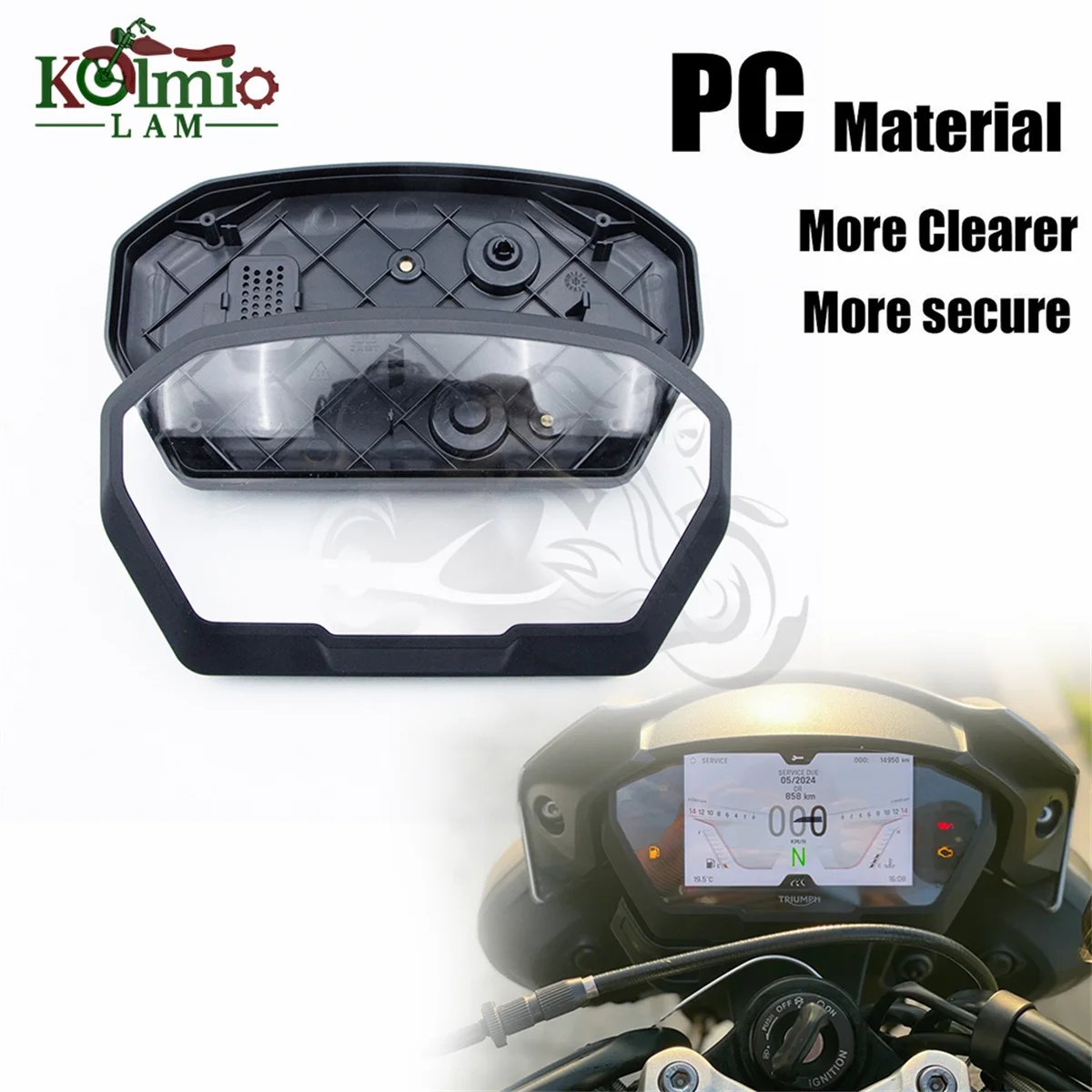 Fit For Triumph Street Triple 765 RS 1200RS Speedometer Tachometer Odometer Housing Cover Triumph Tiger 800 850