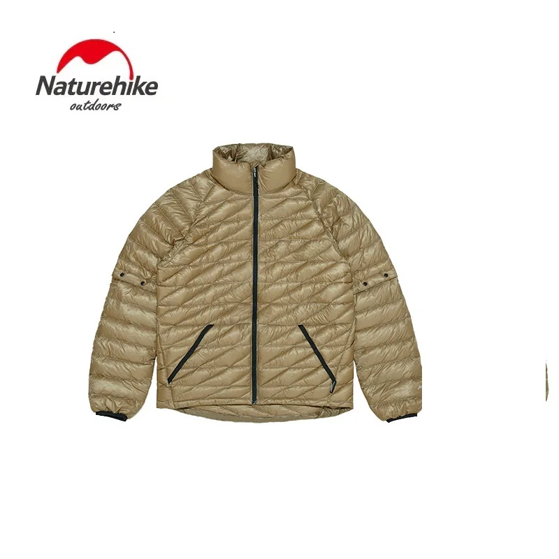 Naturehike New 1000FP White Goose Down Jacket Men Winter Warm Solid Down Coats Parka Mens Down Jackets Winter Outdoor Coat