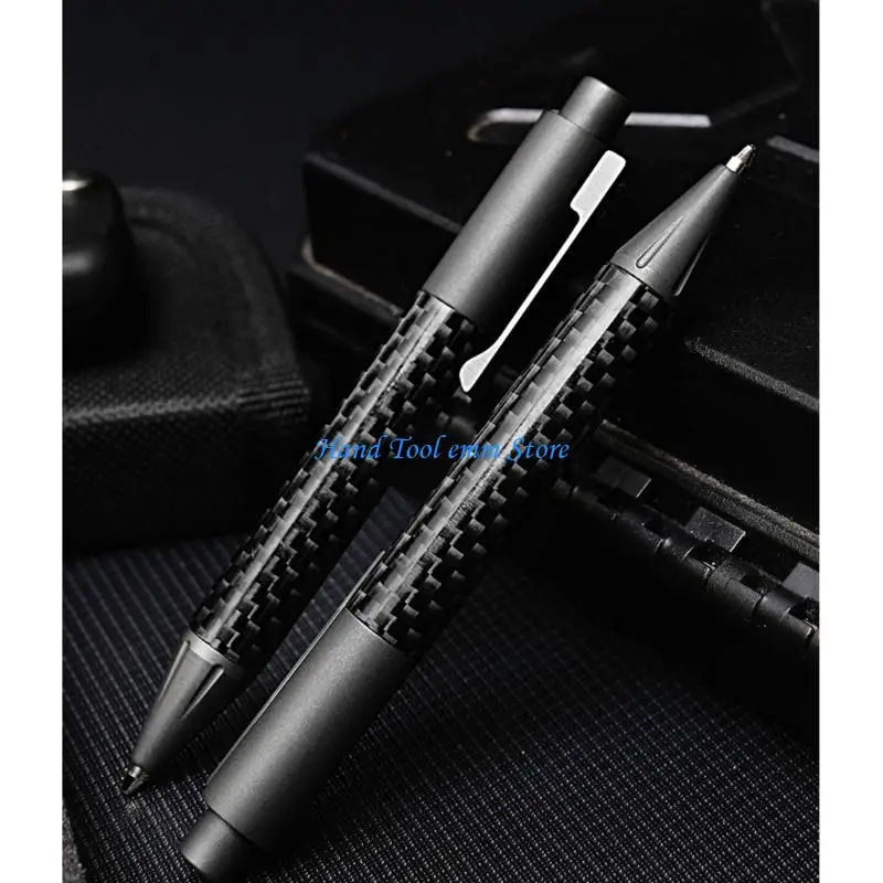 

H37F 0.5mm Smooth Writing Oil Pen Point Metal Clicks Type Ballpoint Pen Ball Pen Office School Students Writing Pen