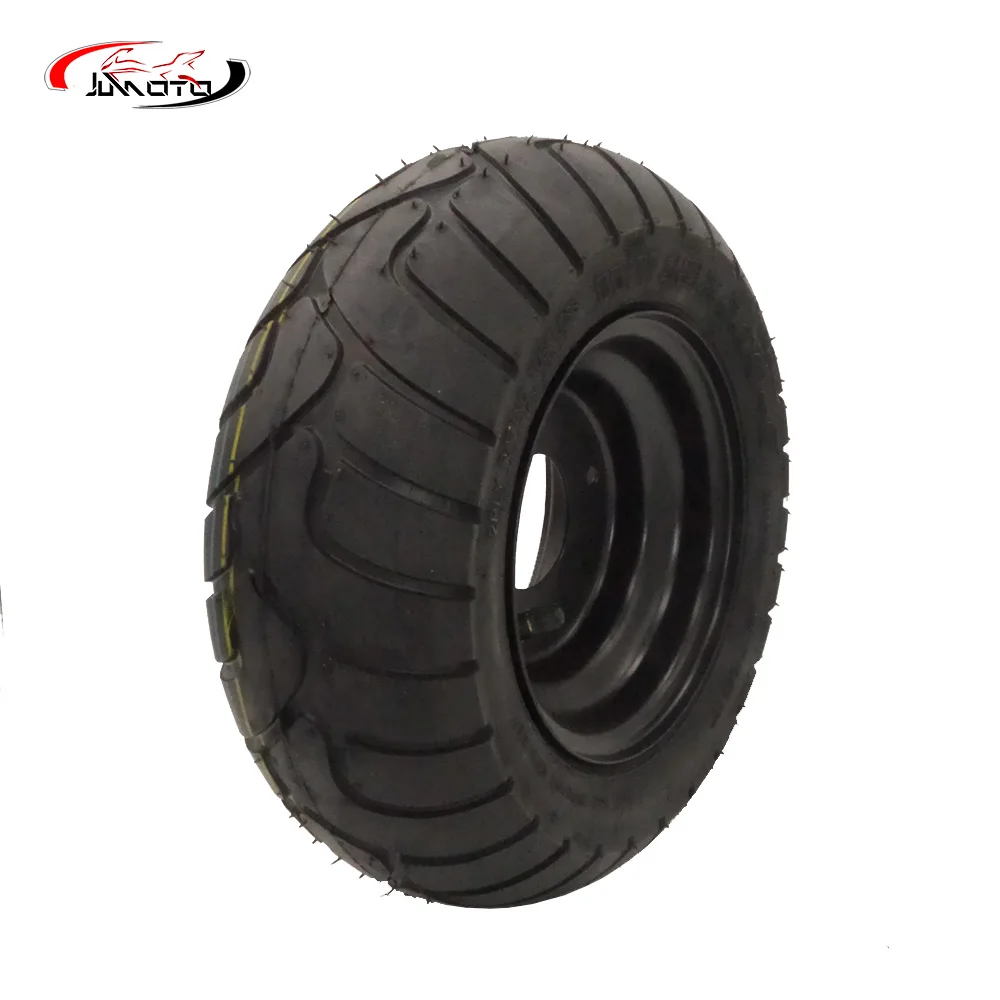 

13X5.00-6 Inch Tubeless Tire With Steel Rim Fit For Fuel Electric 4 Racing Wheels Buggy Karting Beach Car ATV QUAD Go Kart Parts
