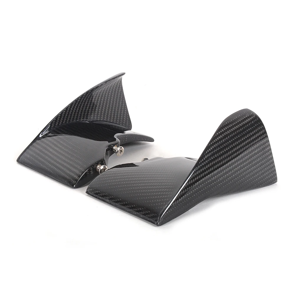 

For Kawasaki H2 Winglets Accessories Motorcycle Wing Spoiler Fairing Protector Carbon Fiber Twill Gloss