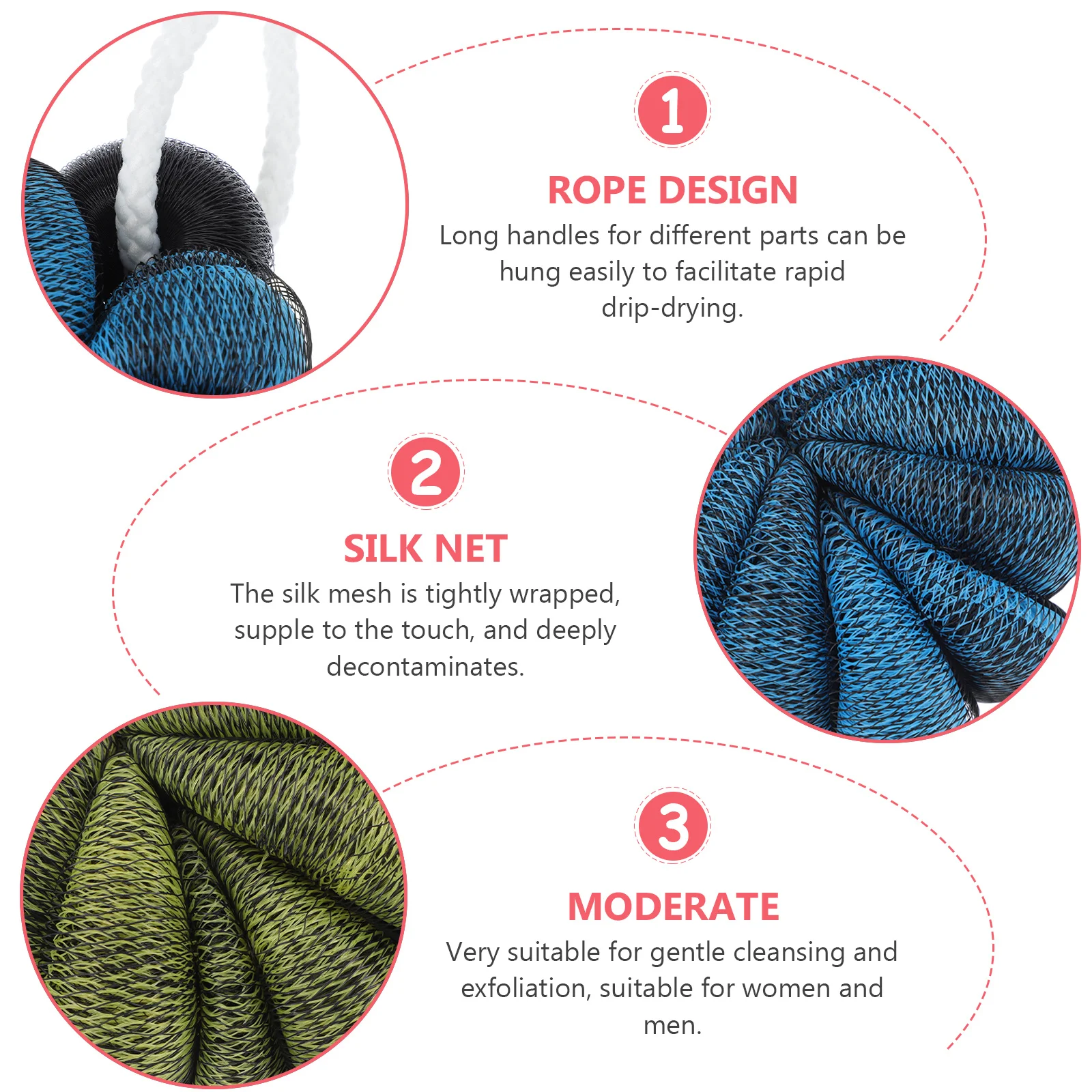 

4 шт., шарики для душа с цветами для ванны, премиум-класса, пенящиеся пузырьки, скрубберы для ванны, безопасные эргономичные инструменты для очищения тела, ванная комната