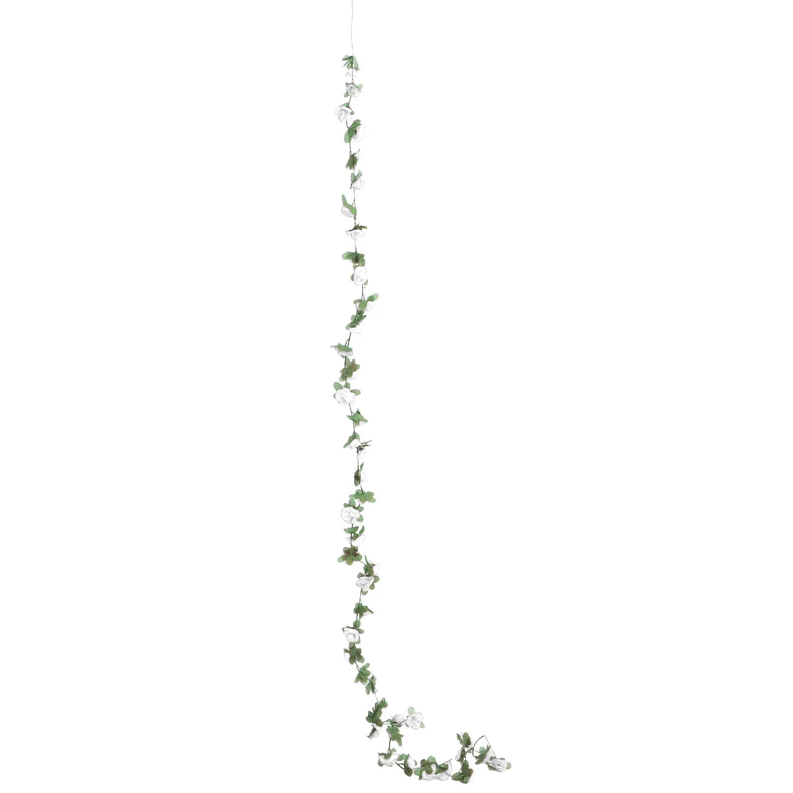 

Artificial Rose Garland Pink Fake Rose Vines Room Decor Long Enough DIY Home Office Decoration Vivid Form Exquisite