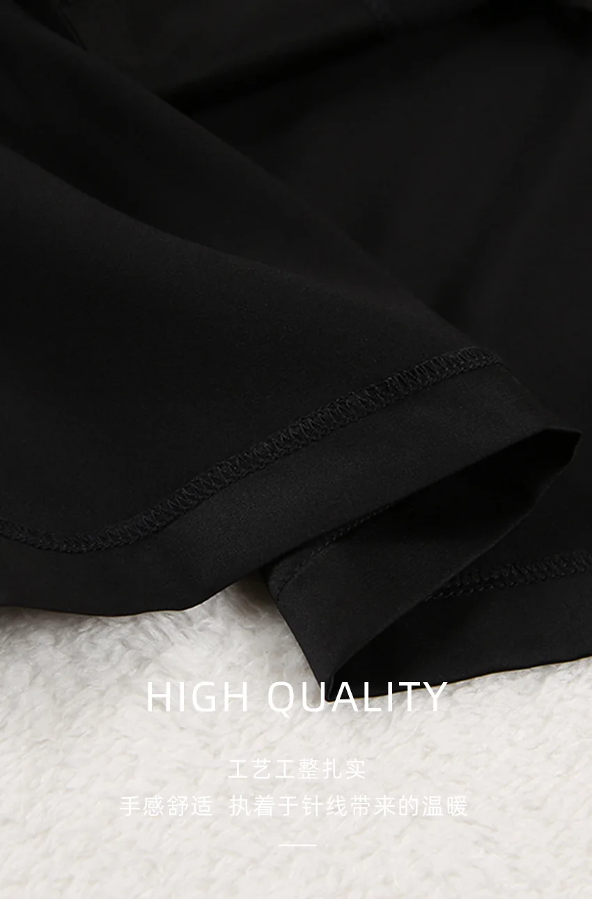 Two Pieces Women Pajama Sets Single Breasted Blouses Lounge Full Sleeve Spliced Straight Pants Casual Solid Lady Sleepwear