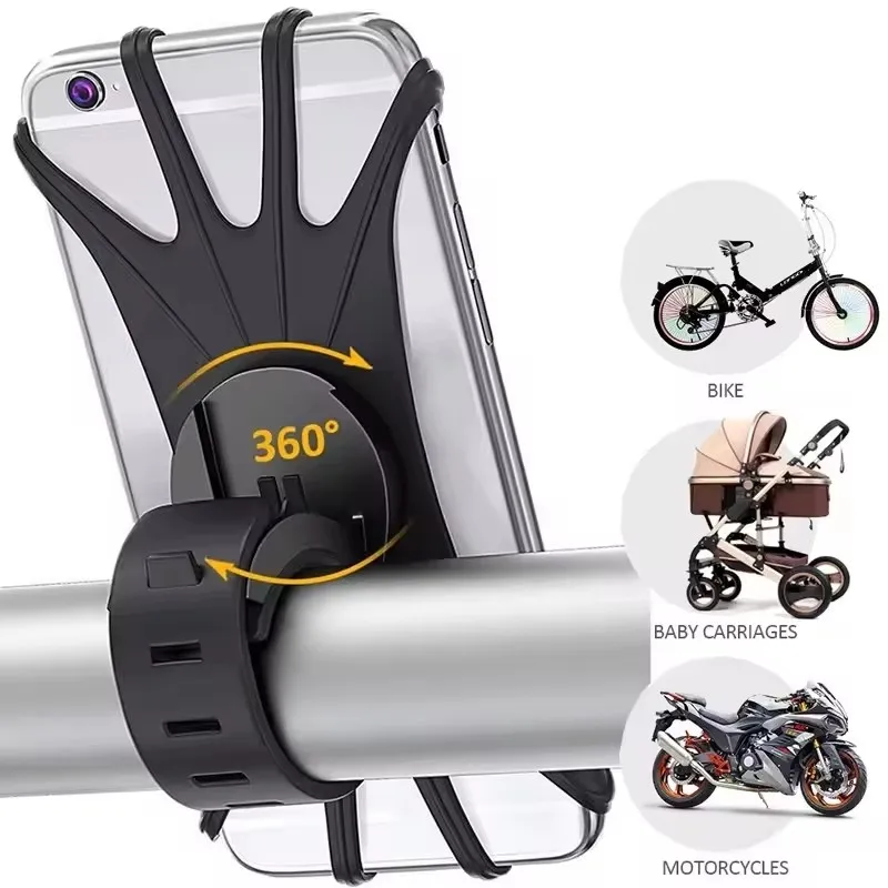1/2/3/4 unidades suporte para celular para bicicleta suporte para celular para motocicleta suporte celular