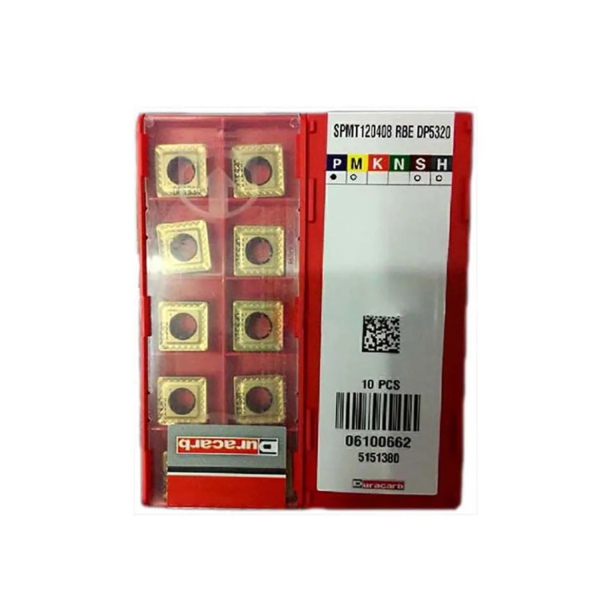 

100% оригинальная SPMT SPMT12 SPMT1204 08-RBE DC9235 DP5320 U-образная вставка