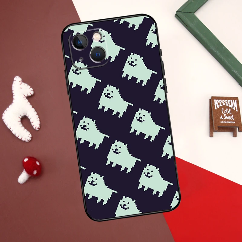 Undertale Annoying Dog Case For iPhone 16 13 12 14 15 Pro Max Mini Plus X XS MAX XR 11 14 15 Pro Max Cover Case