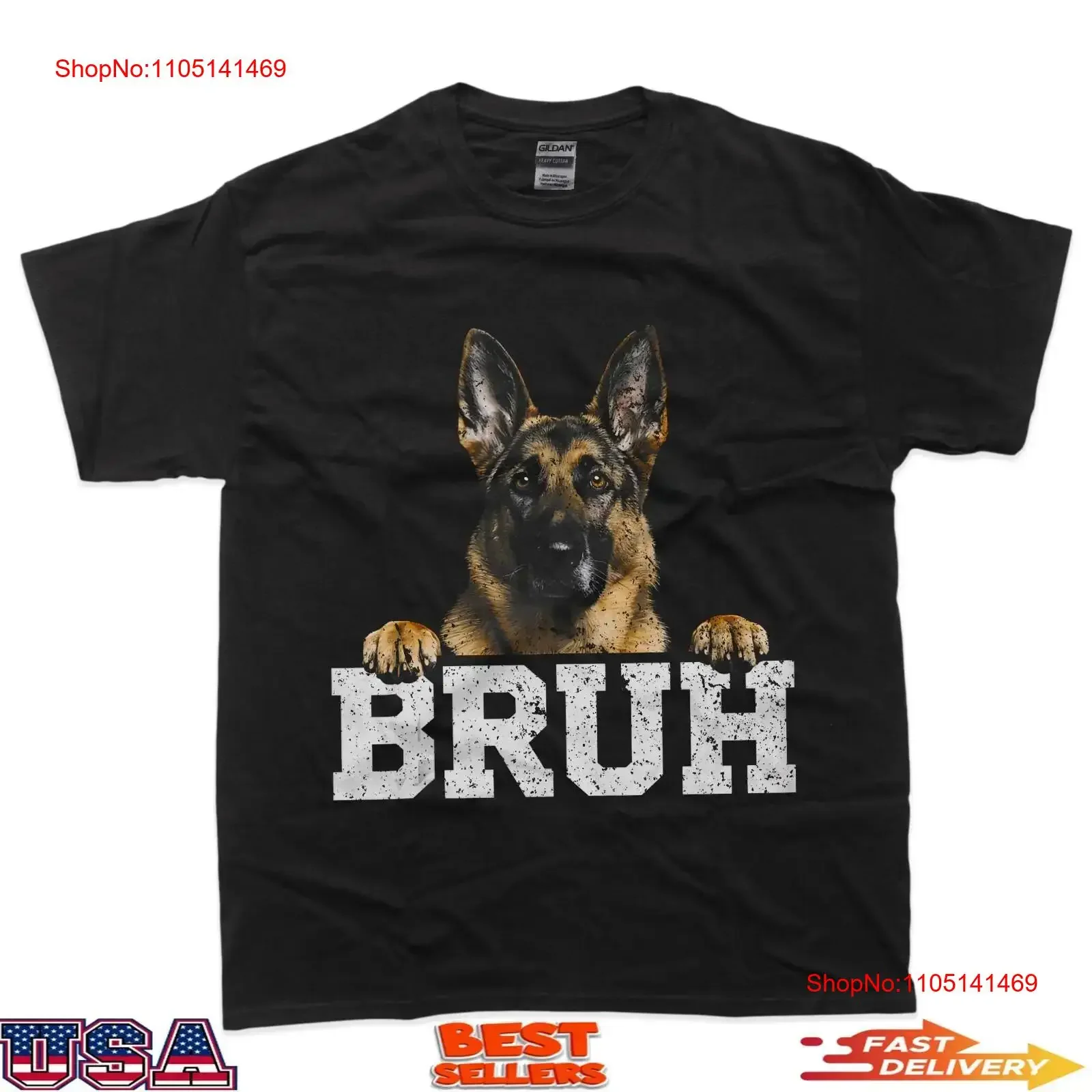 

Футболка с надписью «Немецкая овчарка Bruh Dog Lover», забавная саркастическая футболка с цитатой мем, винтажная стильная футболка с рисунком, слегка топ для повседневной носки