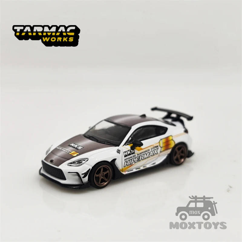 

Tarmac Works 1:64 GR86 HKS HIPERMAX Diecast Model Car