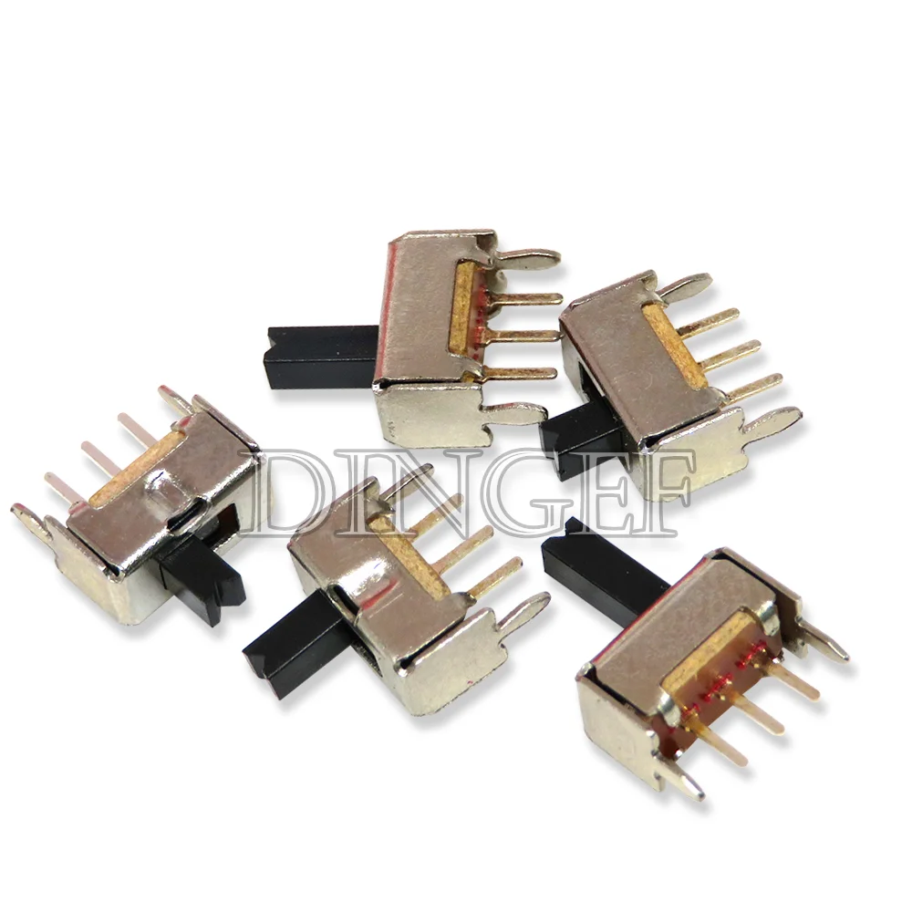 20pcs Toggle switch SK12D07VG 2/3/4/5/6mm SS12D07VG3 SK12D07VG4 stents Small toggle switch high Miniature Slide Switch Side Knob