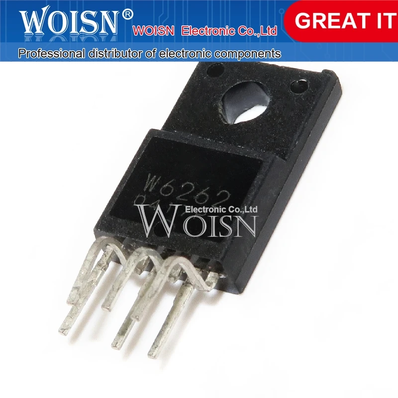 10PCS STRW6262 STR-W6262 W6262 TO-220F-6