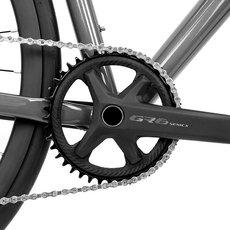 Cheap Twitter 700*38C Carbon Gravel Bike Straight Handlebar M6100-12S Hydr Disc Men's Hybrid Road Racing Bicycle For Sale view 5