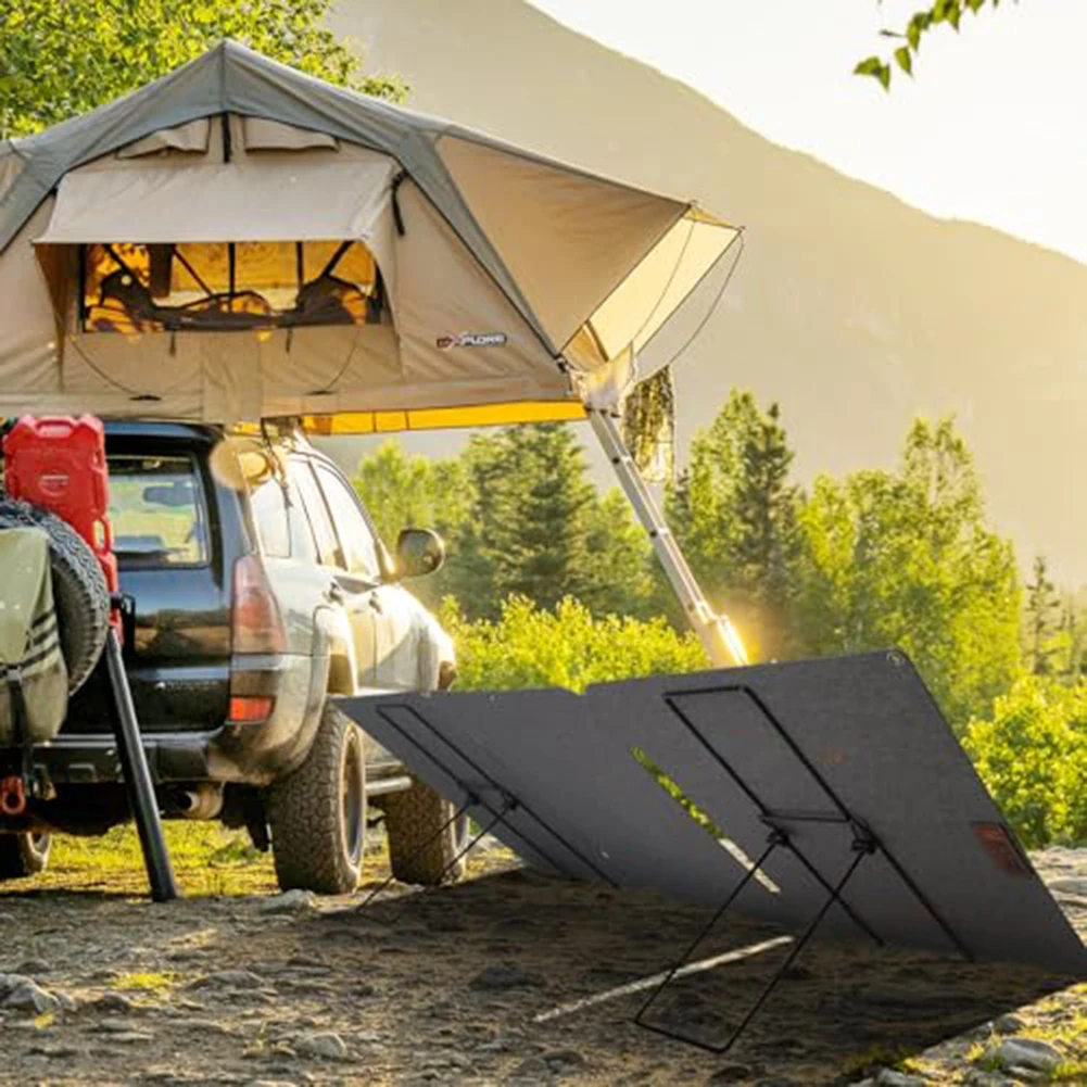 

Camping 38x17x5cm Adjustable Support Adjustable Solar Panel Mount Energy Optimization High-carbon Steel Construction