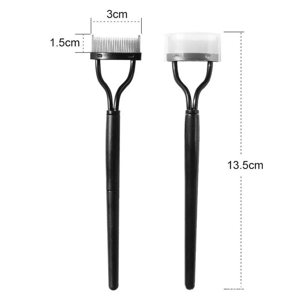 1 Piece Eyelash Curler Beauty Makeup Lash Separator Foldable Metal Eyelash Brush Comb Mascara Curl Beauty Makeup Cosmetic Tool
