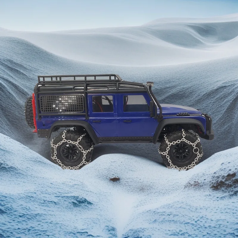 2-częściowy Trx4M Ford Lima Land Rover Defender Uniwersalny łańcuch antypoślizgowy do samochodów gąsienicowych 1/18 Rc Traxxas Trx4-M Defender D90