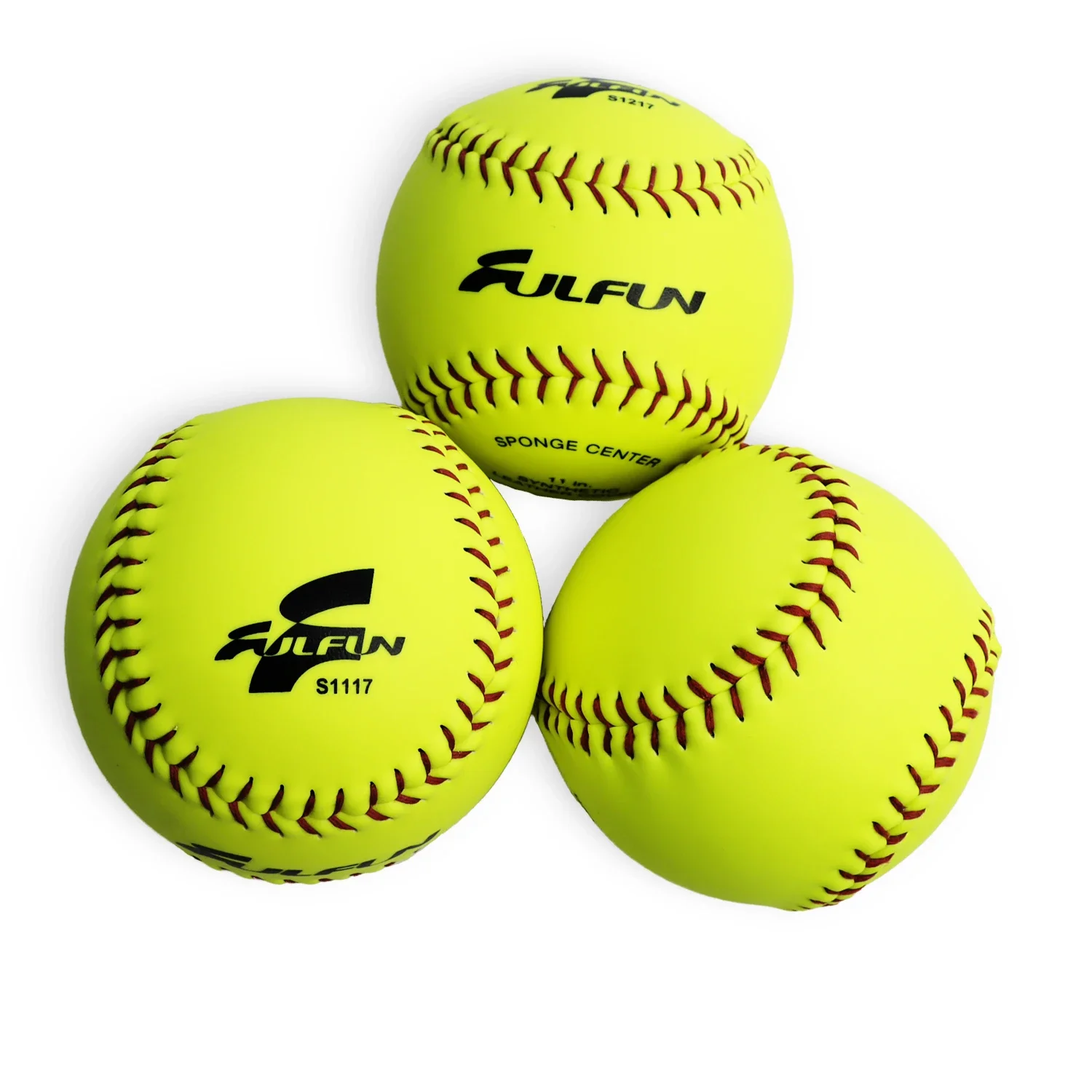 Wholesale Custom Softball 11/12inch Training Exercises Synthetic Leather Softball