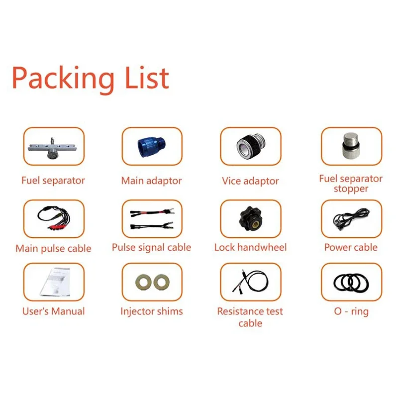 

POWERJET PRO 240 Fuel Injector Cleaner & Tester Machine 4 Cylinders Fuel Injector Cleaner Tester for Car & Motorcycle