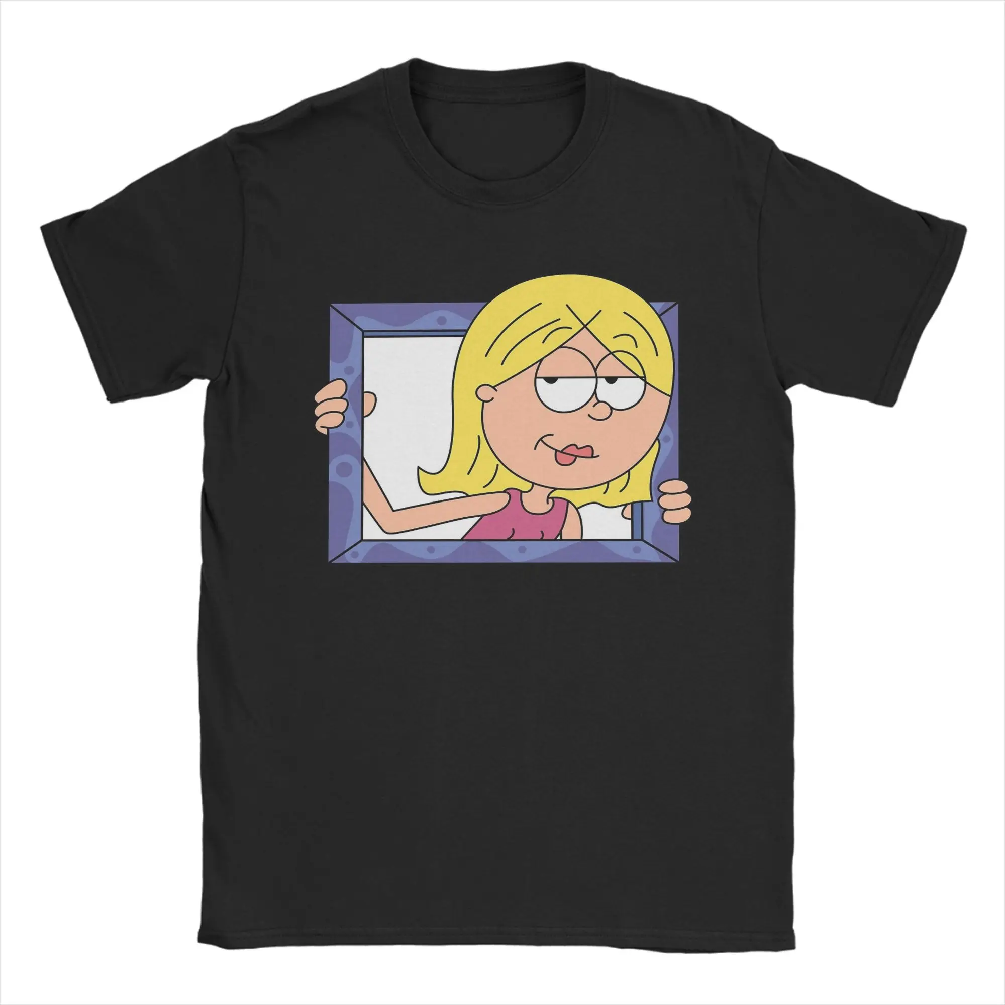Vintage Lizzie McGuire T-Shirt for Men Crewneck Cotton T Shirt  Short Sleeve Tee Shirt Plus Size Clothes
