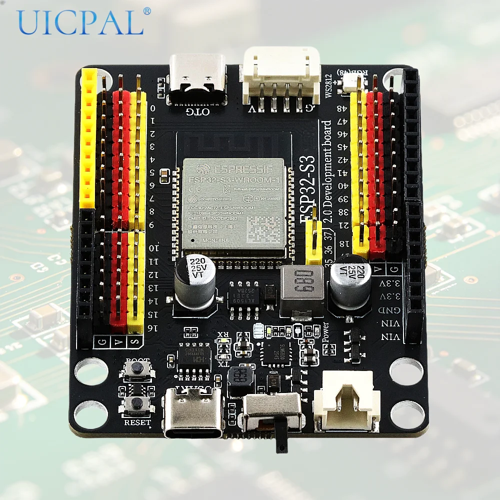 ESP32 S3 Development Board Core Board 2.0 CH340C WiFi Bluetooth Compatible Type C Mixly STEM Education Arduino IoT Projects