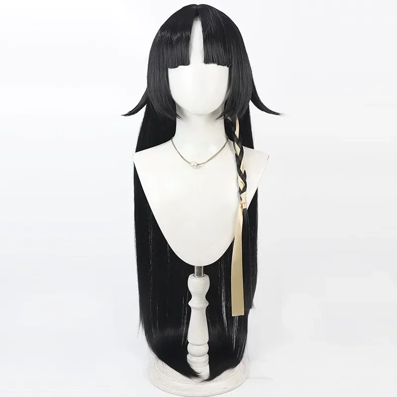 Game Arknights Saga Cosplay Wig Halloween Party Prop Synthetic Hair Heat Resistant Fiber + Wig Cap