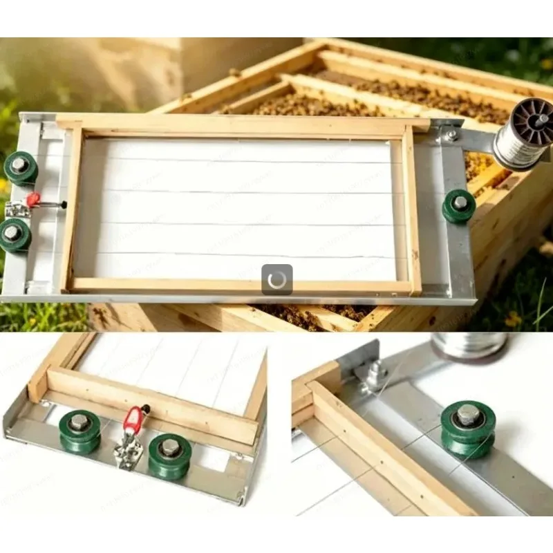 Nest Frame Silk Machine Beekeeping Supplies Nest Foundation Embedding Tool Professional Beehive Frame Embedding Equipment