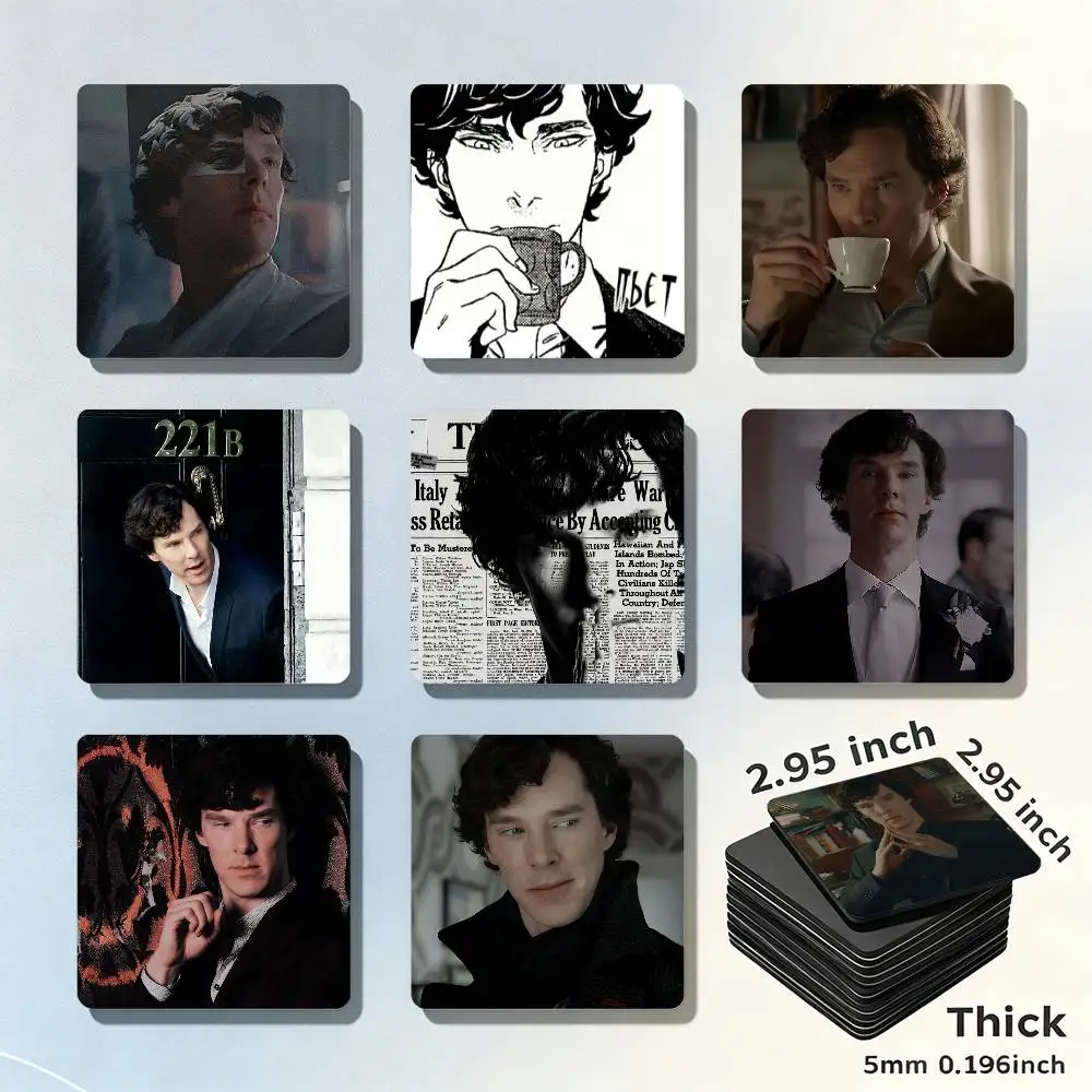 S-Sherlock Magnet Refrigerator Fridge Sticker for Home Decor DIY Wall Decor