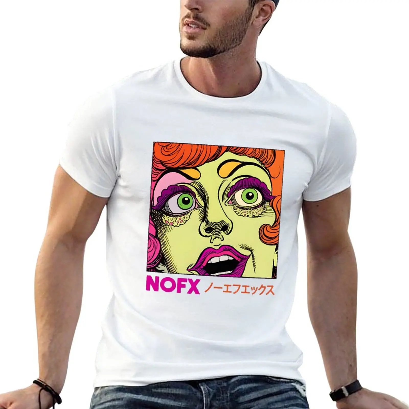 New NOFX T-Shirt plus size t shirts boys white t shirts black t shirts Oversized t-shirt funny t shirts for men