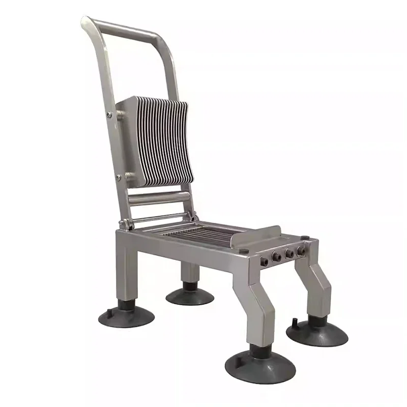 Rebanador Manual de patatas de acero inoxidable, rebanador de limón, cortador de verduras, procesador de alimentos de 5MM/10MM/15MM