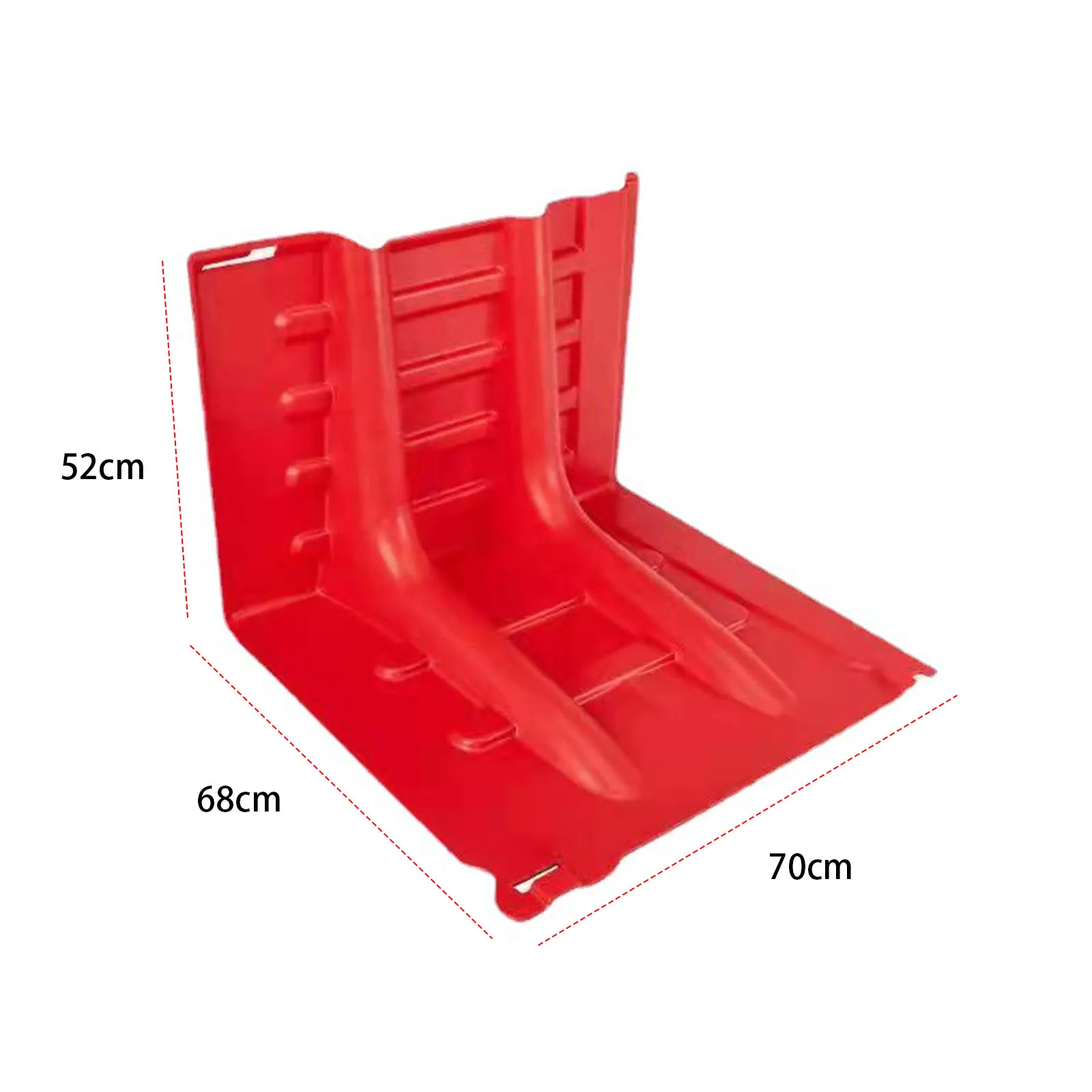 L-Shaped Flood Protection Barrier ABS Flood Baffle Flood Prevention for Household Flood Control Baffles