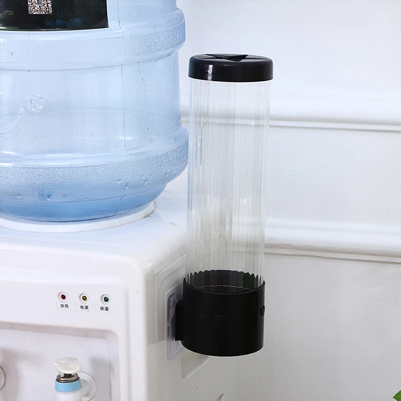 Disposable Paper Cups Dispensers Plastic Cup Holders For Water Dispenser Wall Mounted Automatic Cups Storage Rack Cup Containers