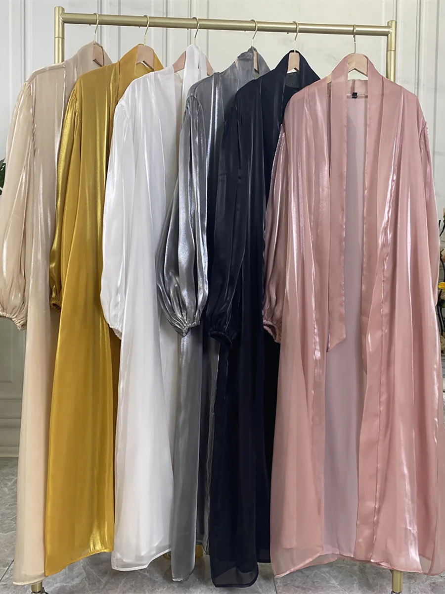 Modest Abaya Ramadan Dubai Robe Femme Musulmane Turkey Kaftan Islamic Clothing Muslim For Women Kimono Caftan Marocain Cardigan