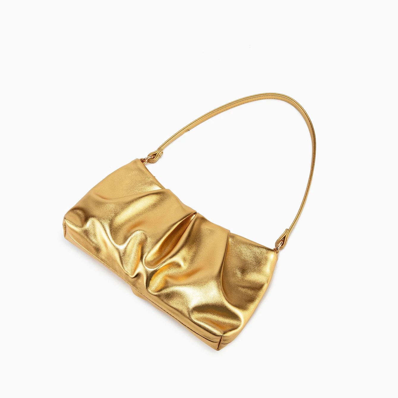 Designer-Geldbörsen und Handtasche, Umhängetasche, Geldbörse, Damentasche, Hochzeit, Abend, Clutch, Partytasche, goldene Tasche – Detail 16