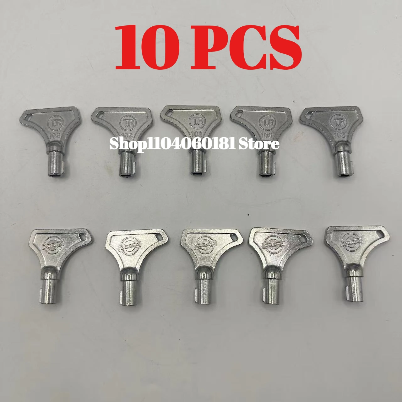 10 piezas 123482 -91291 Llave de encendido para Yanmar Marine