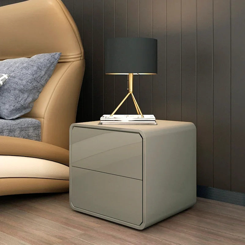 Bedside Table Modern Minimalist Nordic Locker Design Complete Mini Bedroom