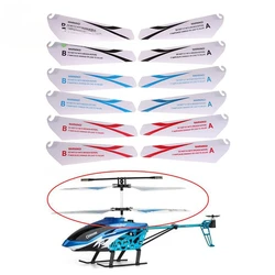 4Pcs 7.2/9CM Spare Blades Fans For R/c Mini Helicopter CH002 CH023 Drone Copter Toys Spare Parts Accessories RC Toy Parts New