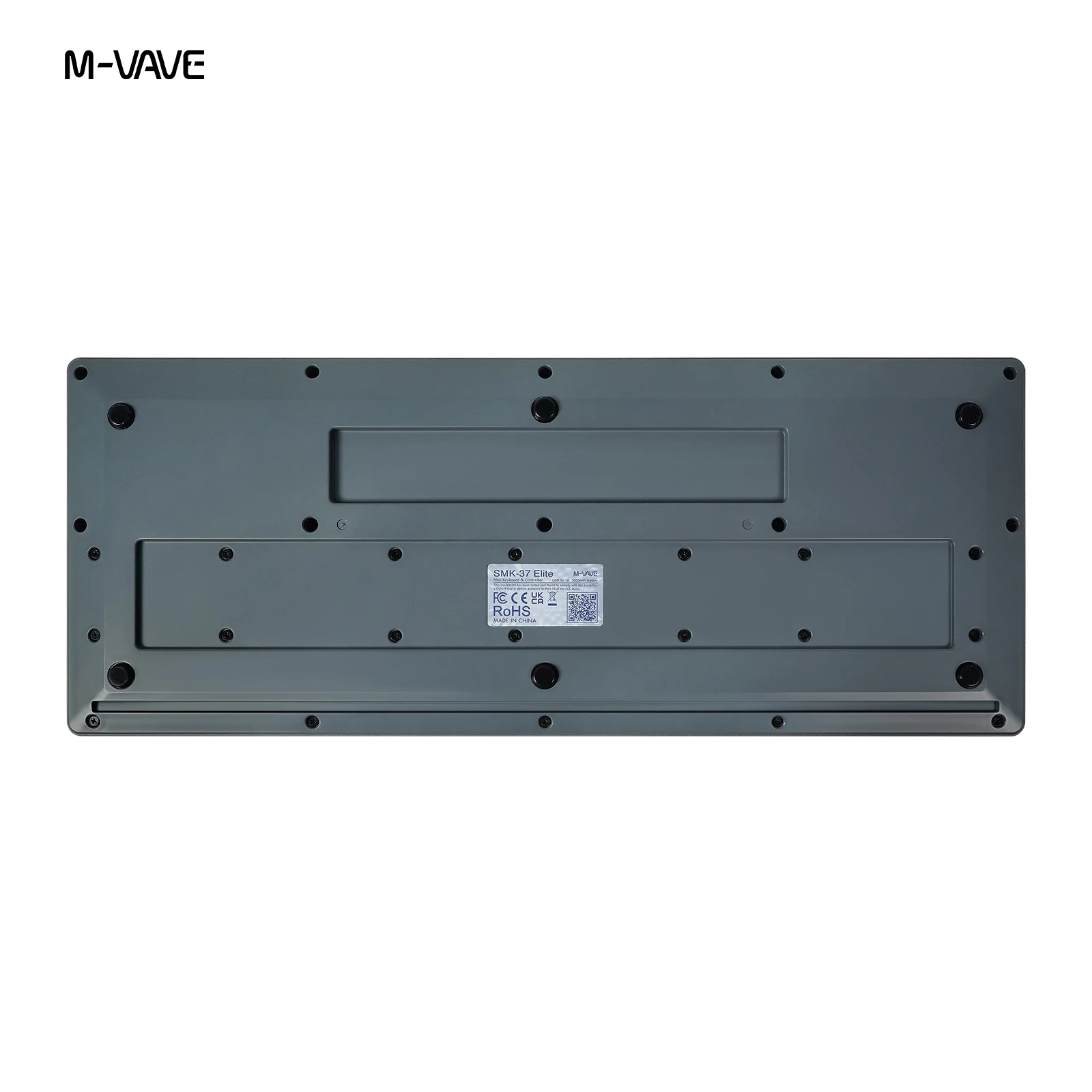 وحدة تحكم بلوحة مفاتيح MIDI اللاسلكية M-VAVE SMK-37 Elite مُركب مدمج 37 مفتاحًا، 16 لوحة طبلة، 8 أجهزة تشفير، متوافقة مع DAW وiOS #6