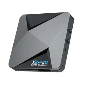 Kinhank Konsol Permainan Video Retro Konsol Super X2 Pro dengan 90000 Permainan Video untuk PS1/DC/MAME / SS dengan Gamepad Kotak Permainan Hadiah Anak 12 tv game penjualan terbaik - №